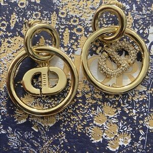 Gold and Silver Women's Earrings